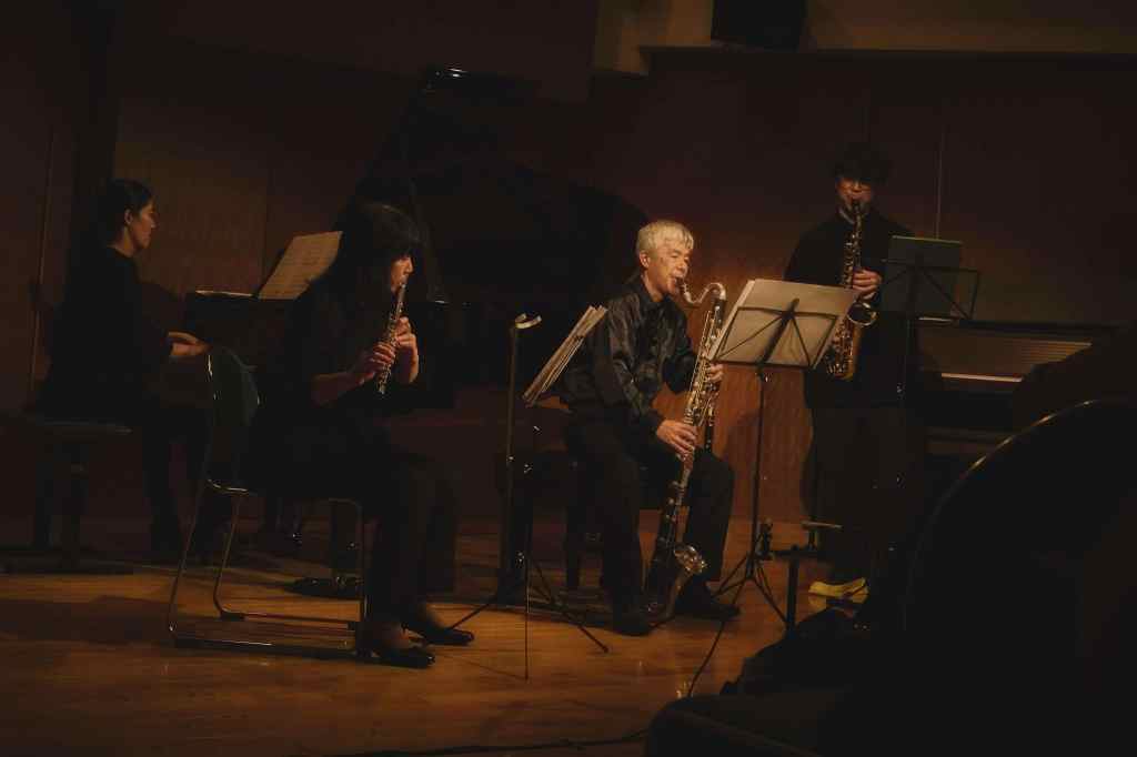 榑谷静香（ピアノ/ゲスト） 菊地秀夫（クラリネット） 安田恭子（フルート） 星谷丈生（作曲、ピアノ） 加藤和也（サクソフォン/ゲスト）